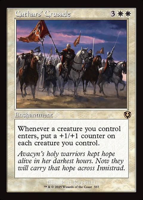 Cathars' Crusade (Retro Frame) | Inglés | NM | INR