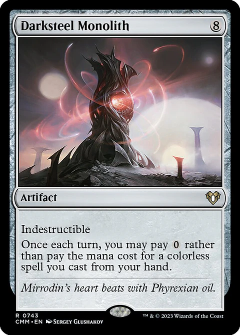 Darksteel Monolith | Inglés | NM | CMM