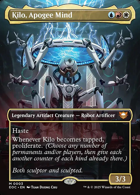 Kilo, Apogee Mind (Borderless foil) | Inglés | NM | EOC