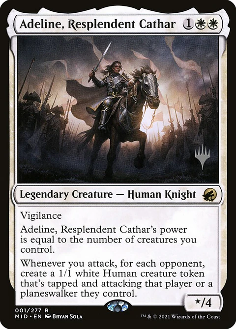 Adeline, Resplendent Cathar (foil) | Español | NM | PMID
