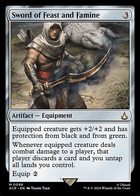 Sword of Feast and Famine | Español | NM | ACR