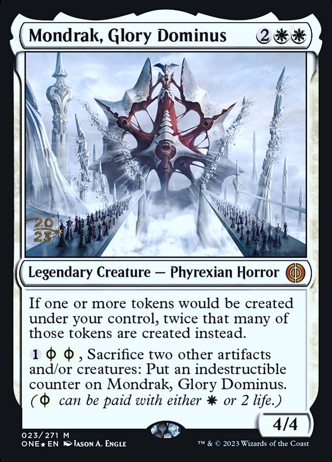 Mondrak, Glory Dominus (Launch foil) | Español | NM | PONE