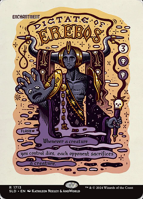Dictate of Erebos (Borderless foil) | Inglés | NM | SLD