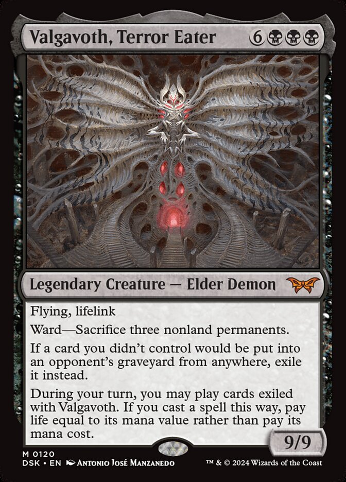 Valgavoth, Terror Eater (foil) | Español | NM | DSK