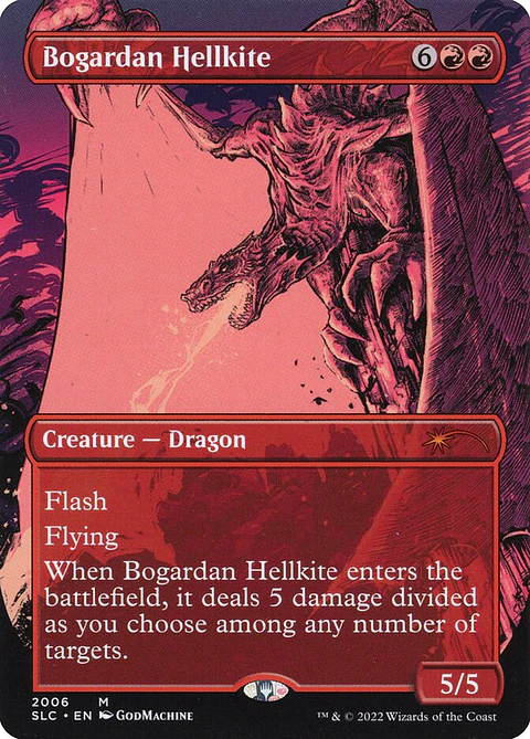 Bogardan Hellkite (Borderless) | Inglés | NM | SLC