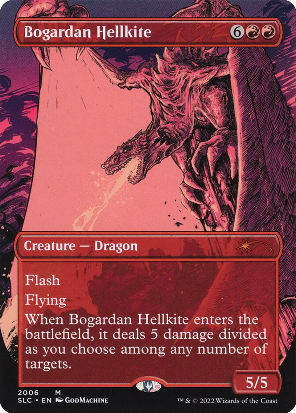 Bogardan Hellkite (Borderless) | Inglés | NM | SLC 1