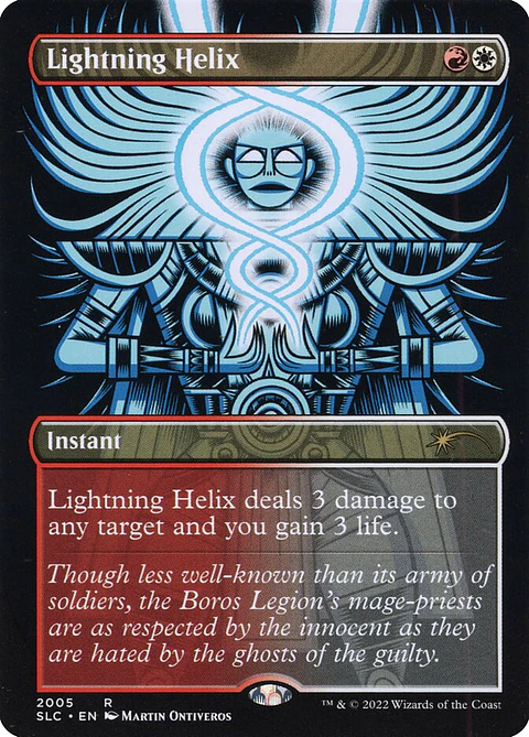 Lightning Helix (Borderless foil) | Inglés | NM | SLC