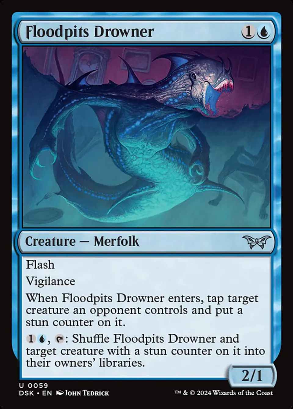 Floodpits Drowner (foil) | Español | NM | DSK 1