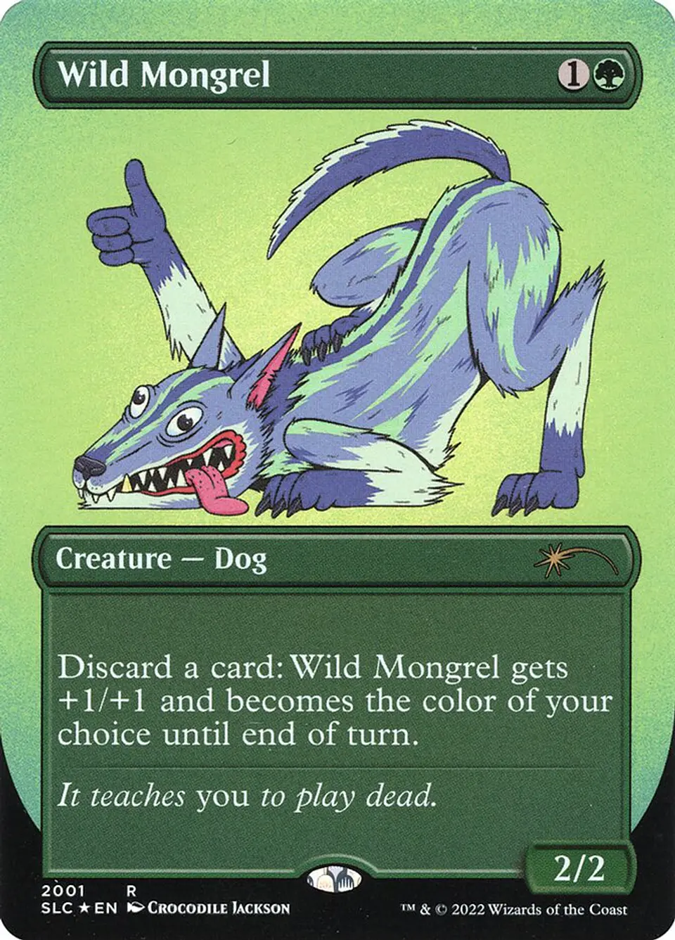 Wild Mongrel (Borderless) | Inglés | NM | SLC 1