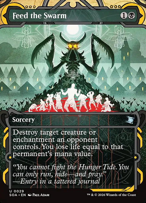 Feed the Swarm (Showcase) | Español | NM | SOA