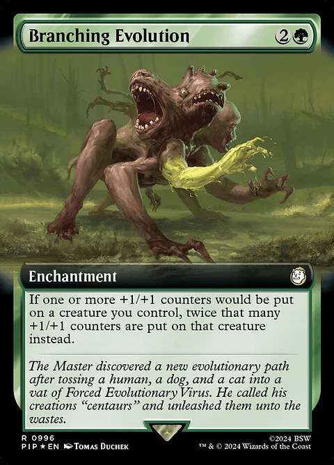 Branching Evolution (Extended Art foil) | Inglés | EX | PIP