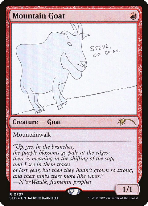 Mountain Goat (foil) | Inglés | NM | SLD