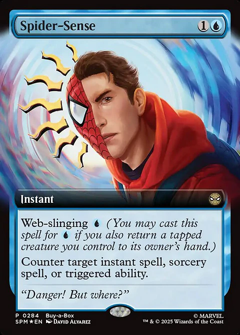 Spider-Sense (Extended Art foil) | Inglés | EX | SPM