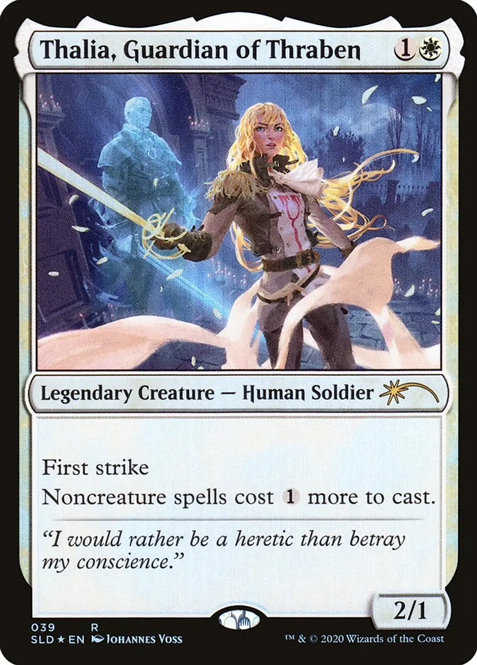 Thalia, Guardian of Thraben (foil) | Inglés | NM | SLD 1