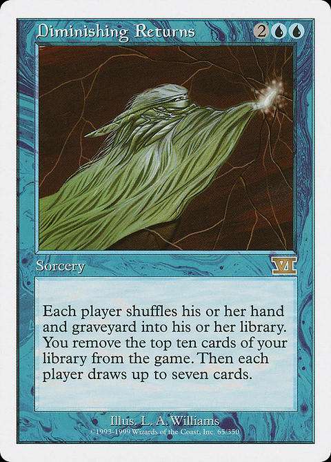Diminishing Returns (Retro Frame) | Español | VG | 6ED