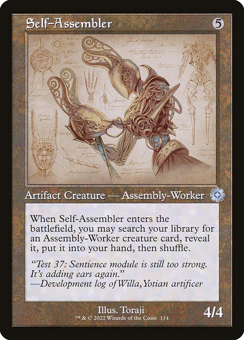 Self-Assembler (Retro Frame foil) | Inglés | NM | BRR