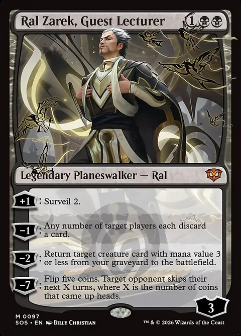Ral Zarek, Guest Lecturer | Inglés | NM | SOS