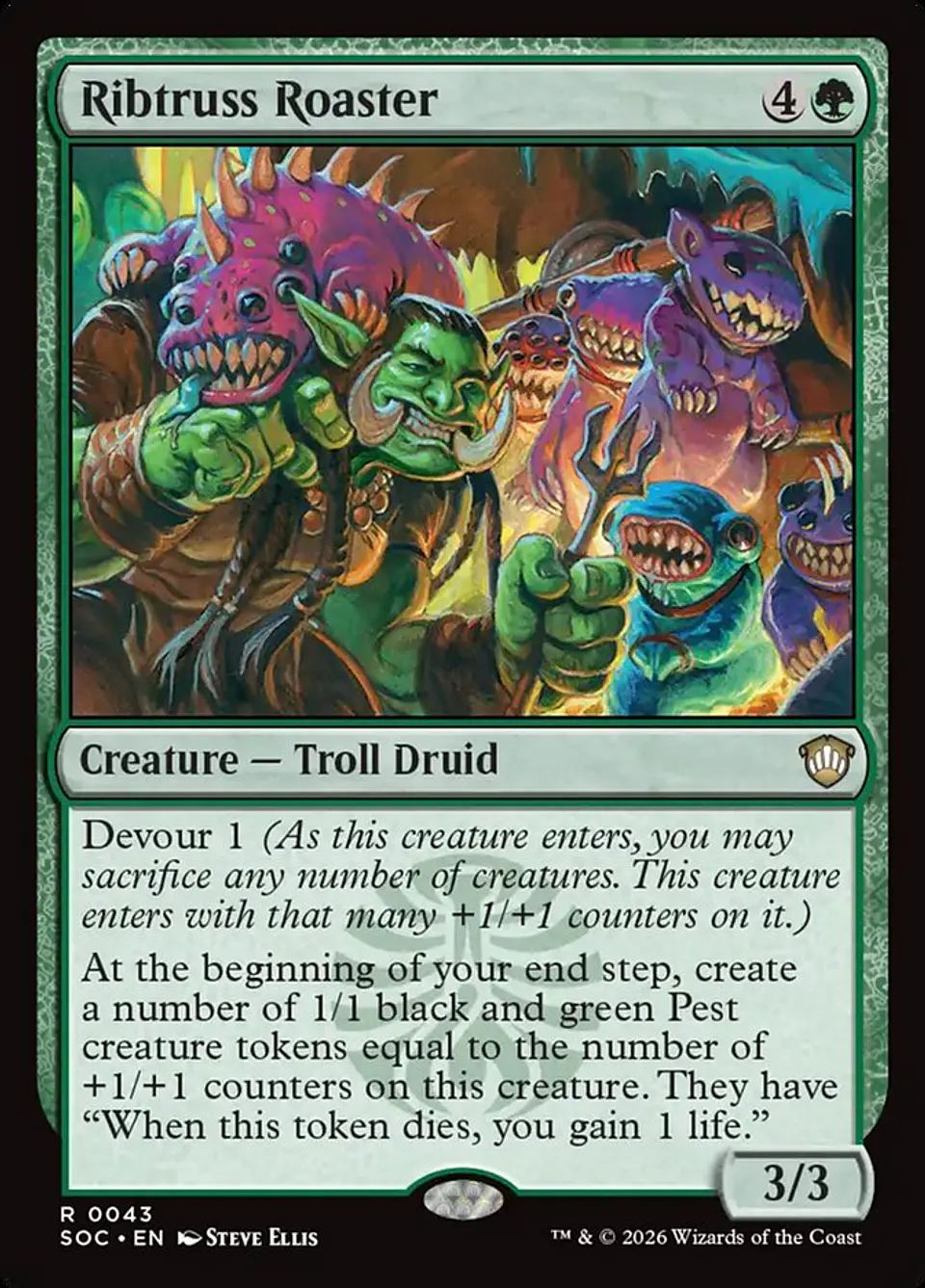 Ribtruss Roaster | Inglés | NM | SOC 1
