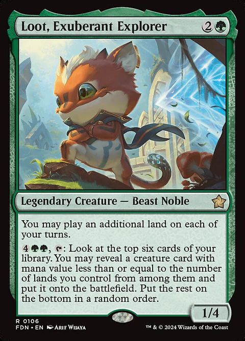 Loot, Exuberant Explorer (foil) | Inglés | NM | FDN