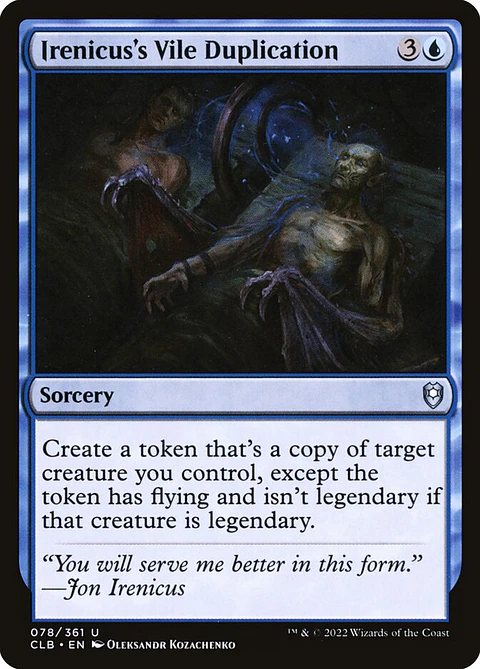 Irenicus's Vile Duplication | Inglés | NM | CLB