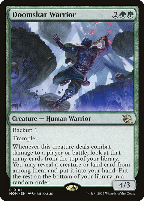 Doomskar Warrior | Inglés | NM | MOM