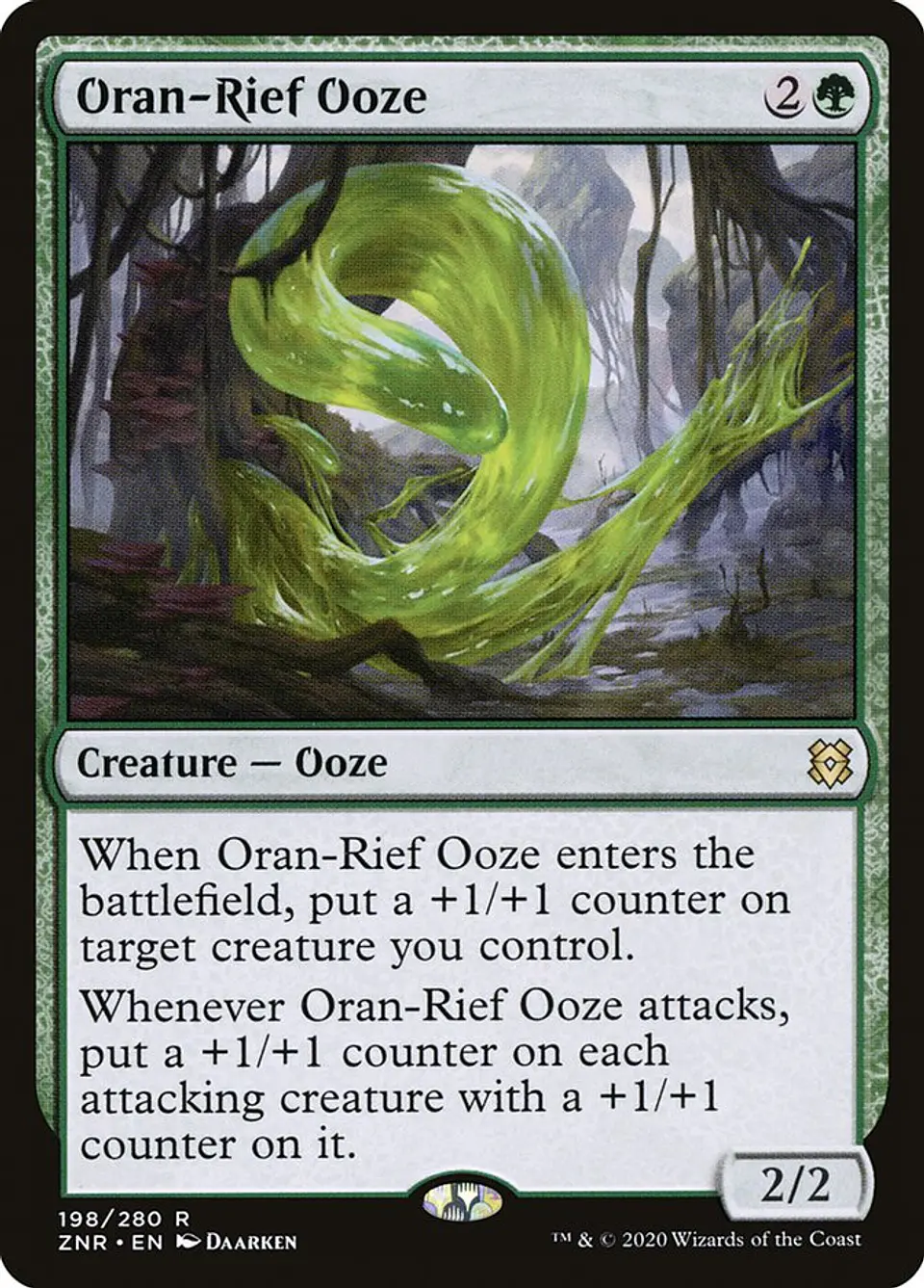 Oran-Rief Ooze (foil) | Inglés | NM | ZNR 1