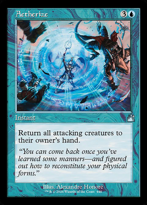 Aetherize (Retro Frame foil) | Inglés | NM | RVR