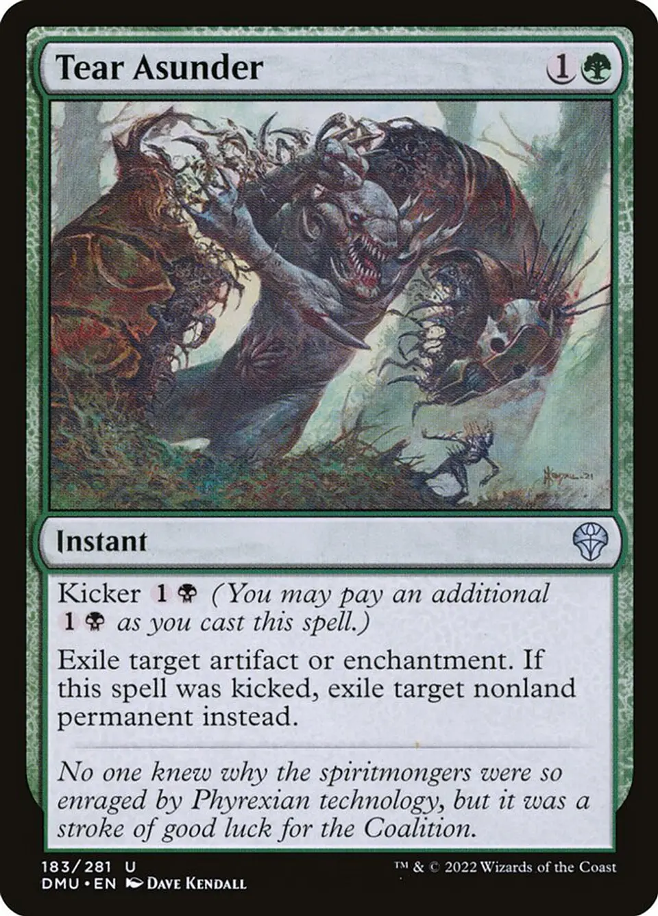 Tear Asunder | Inglés | NM | DMU 1