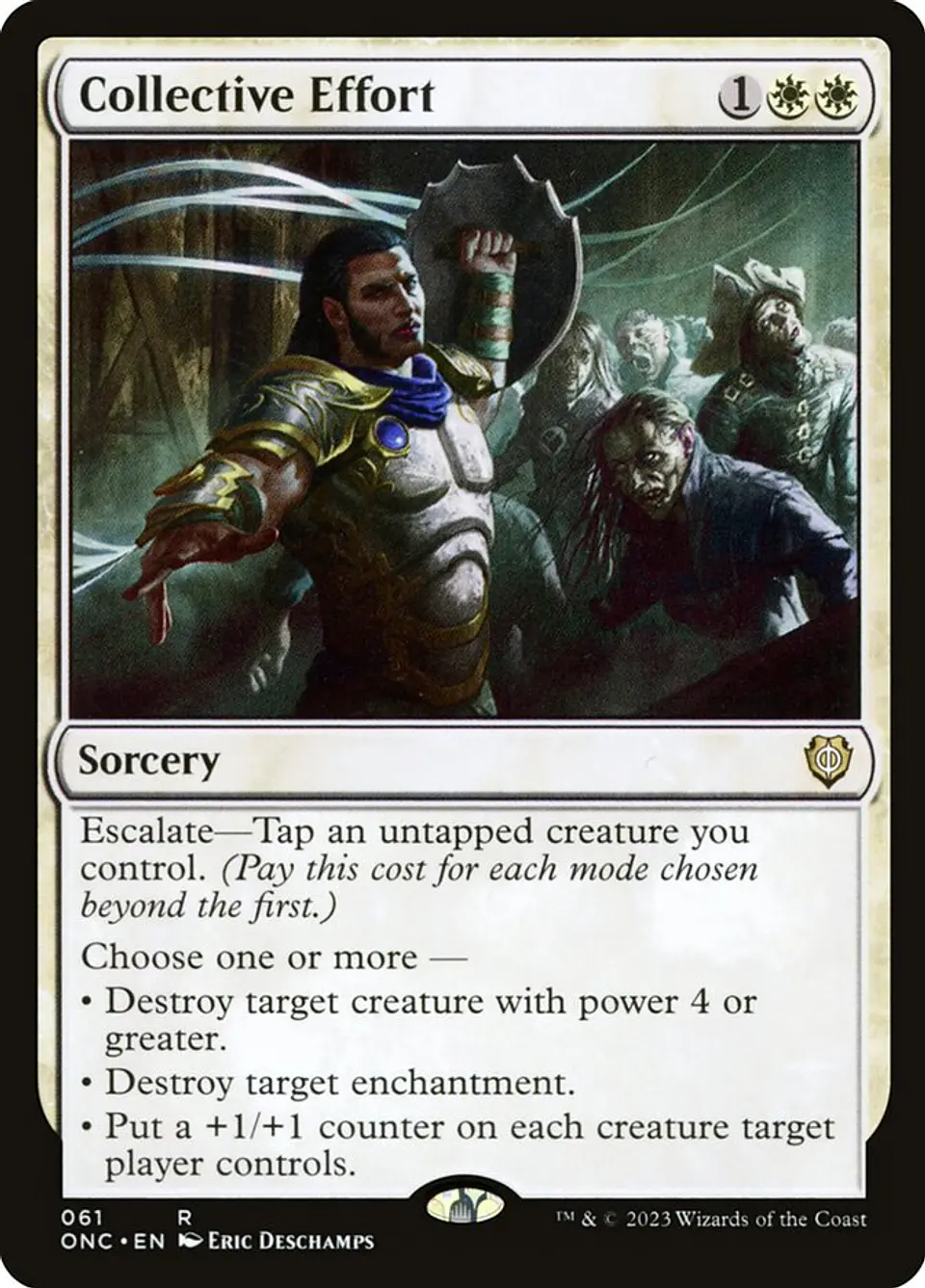 Collective Effort | Inglés | NM | ONC 1