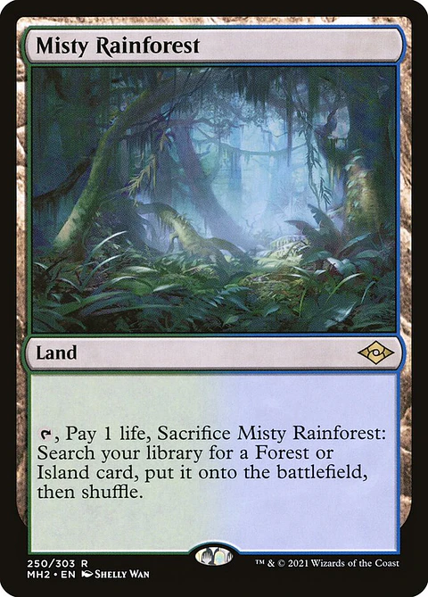 Misty Rainforest | Inglés | NM | MH2