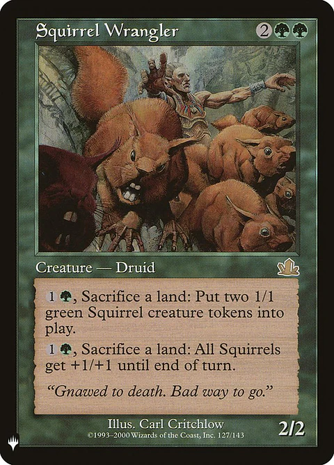Squirrel Wrangler (Retro Frame) | Inglés | NM | PLST