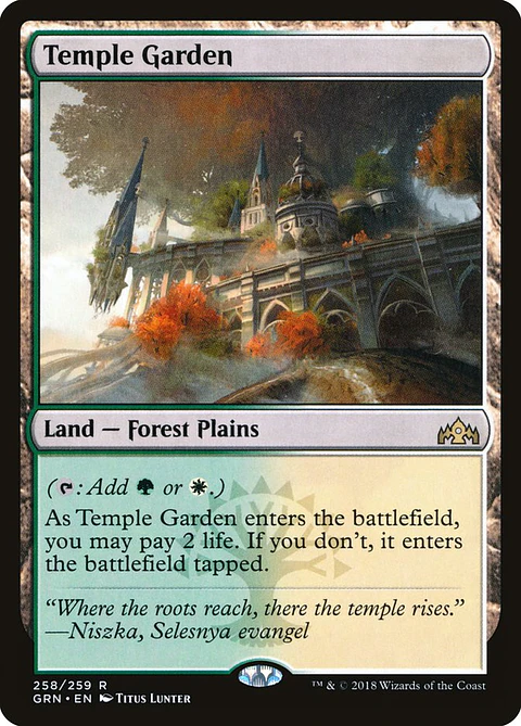 Temple Garden | Inglés | NM | GRN