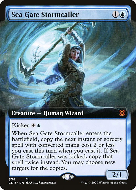 Sea Gate Stormcaller (Extended Art) | Inglés | NM | ZNR