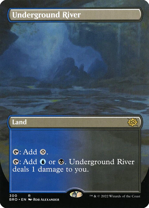 Underground River (Borderless) | Inglés | NM | BRO