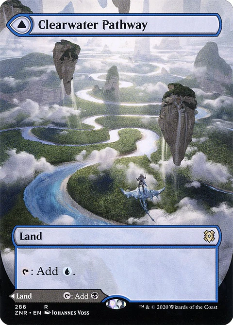 Clearwater Pathway // Murkwater Pathway (Borderless) | Inglés | NM | ZNR