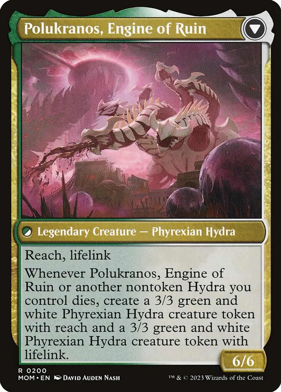Polukranos Reborn // Polukranos, Engine of Ruin | Inglés | NM | MOM 2