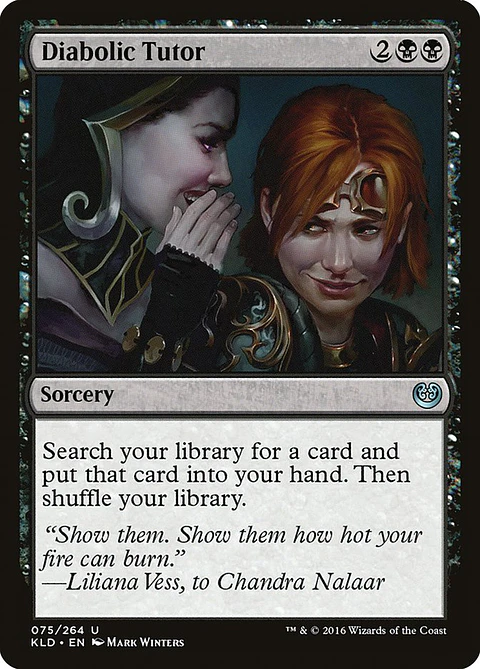Diabolic Tutor | Inglés | NM | KLD