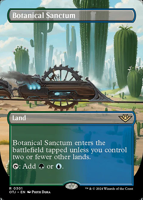 Botanical Sanctum (Borderless foil) | Inglés | NM | OTJ
