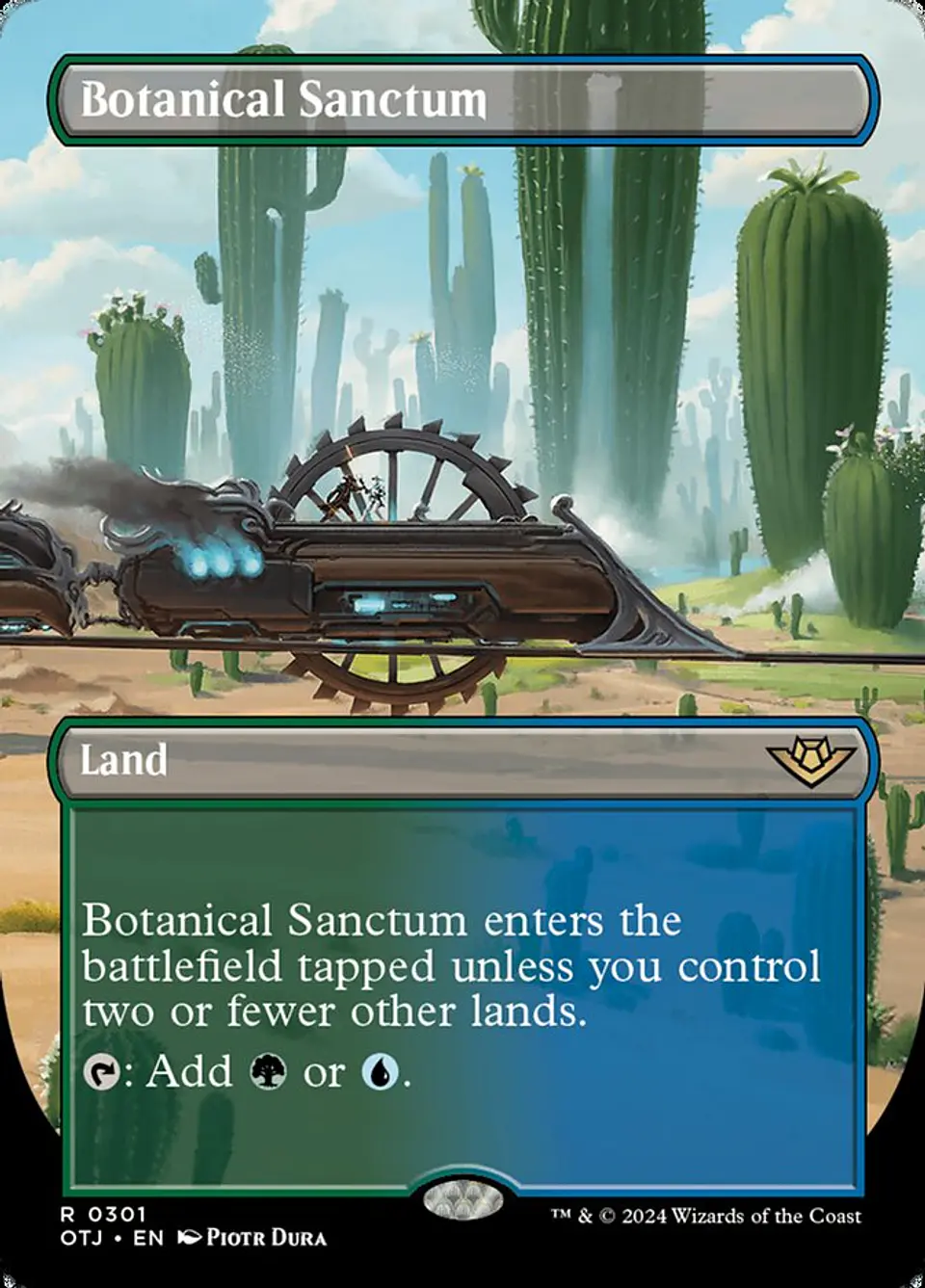 Botanical Sanctum (Borderless foil) | Inglés | NM | OTJ 1
