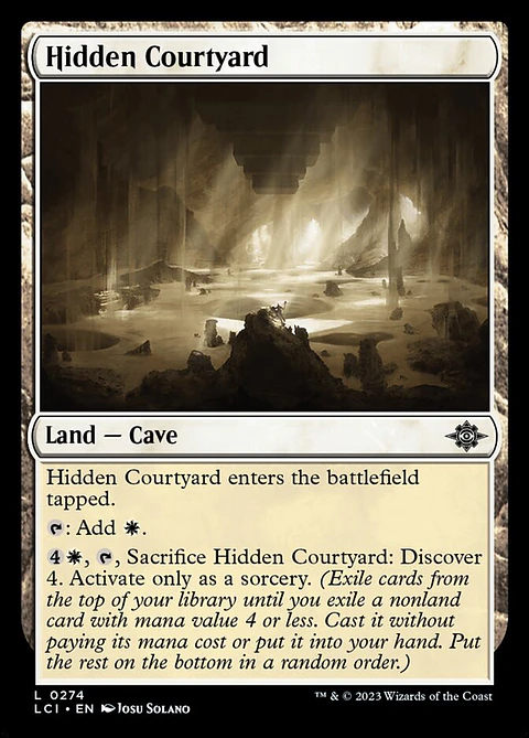 Hidden Courtyard | Inglés | NM | LCI