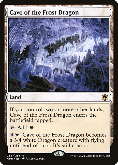 Cave of the Frost Dragon (foil) | Inglés | NM | AFR