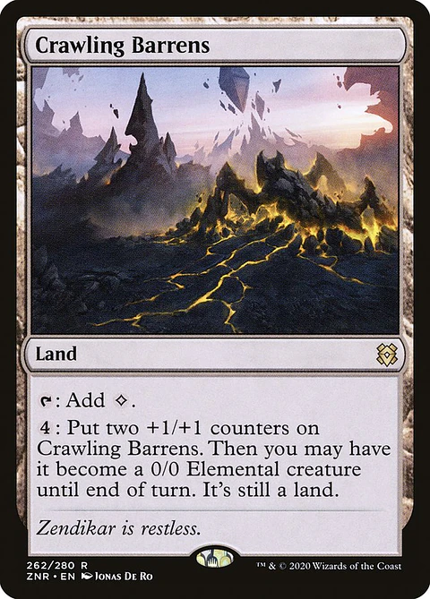 Crawling Barrens | Inglés | NM | ZNR