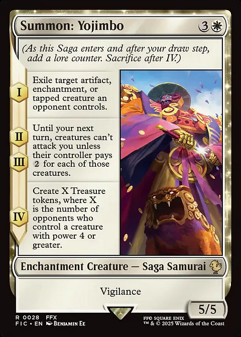 Summon: Yojimbo (Surge foil) | Inglés | NM | FIC
