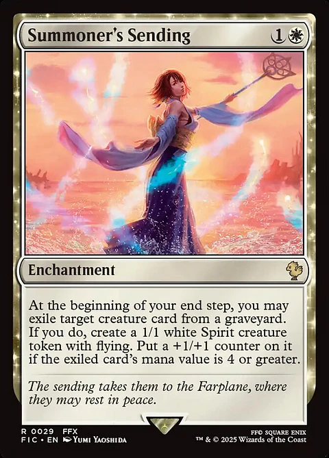 Summoner's Sending (Surge foil) | Inglés | NM | FIC