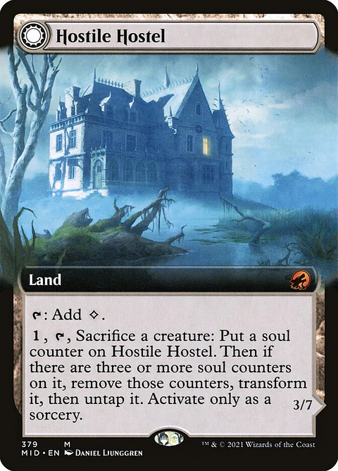 Hostile Hostel // Creeping Inn (Extended Art) | Inglés | NM | MID