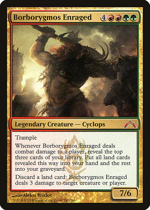 Borborygmos Enraged | Inglés | NM | GTC
