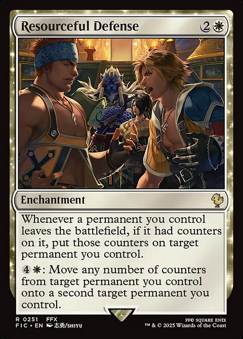 Resourceful Defense (Surge foil) | Inglés | NM | FIC