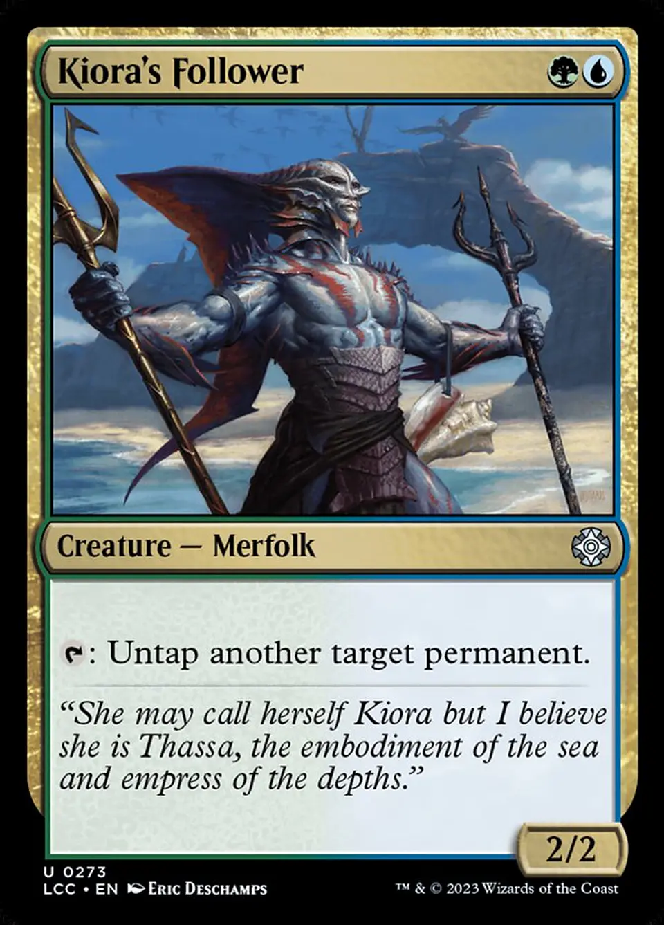 Kiora's Follower | Inglés | NM | LCC 1