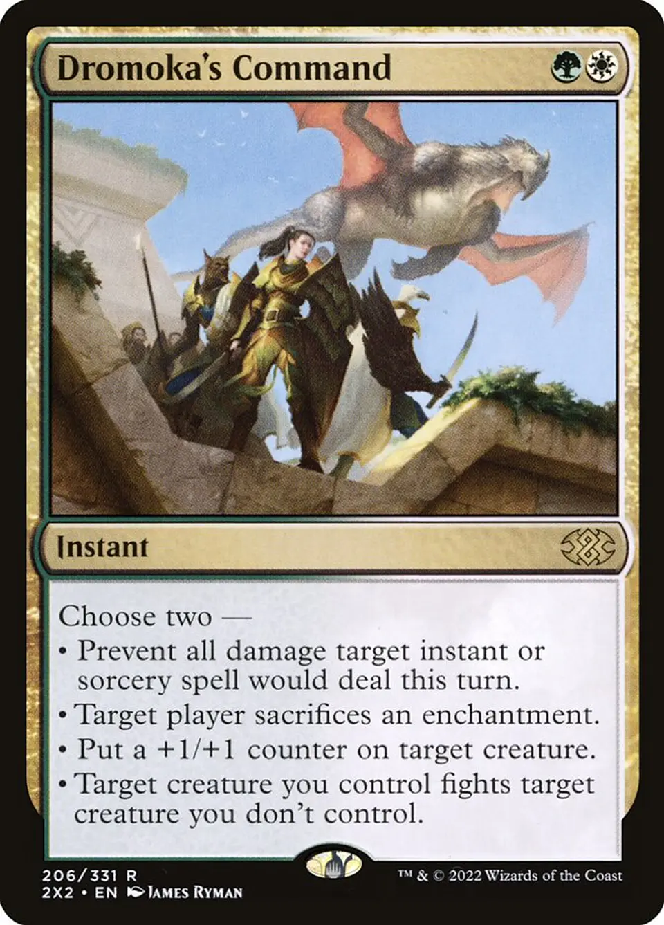 Dromoka's Command | Inglés | NM | 2X2 1