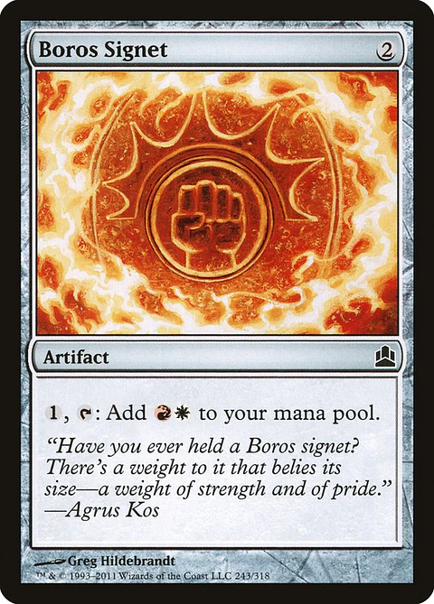 Boros Signet | Inglés | NM | CMD